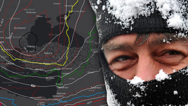 İstanbul’a kar yağacak mı? ‘Son yıllarda gördüğüm en güzel tahmin haritası’ deyip paylaştı…